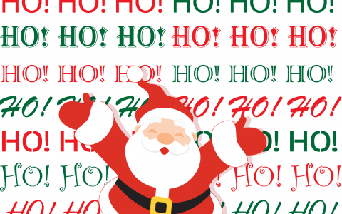 Santa Claus Ho Ho Ho | Grafix66 Designs | Zazzle